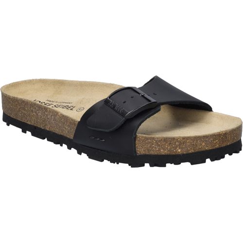 Sandale JOSEF SEIBEL "Hermine 03, schwarz", Damen, Gr. 42, schwarz, Obermaterial: 100% Rindsleder Leather cow., Schuhe Sandale