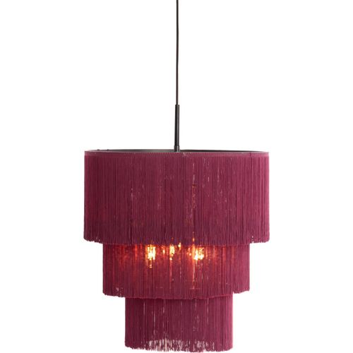 Light & Living - hängeleuchte - Malaika - lila - metall - Ø 45cm - E27 - 2990887