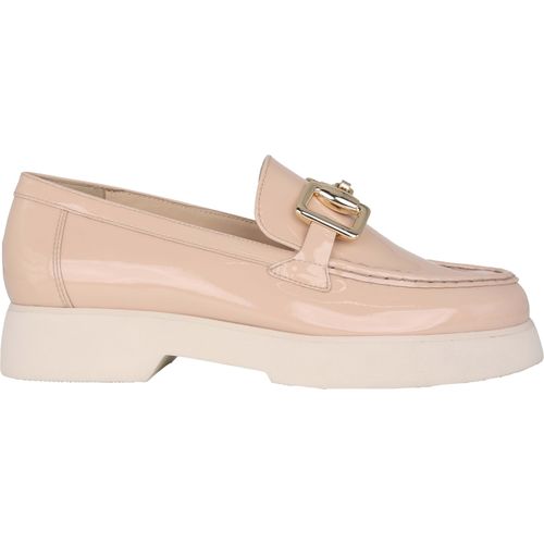 Högl Damen Loafer Max – maskuliner Klassiker mit dicker Sohle und goldener Kette