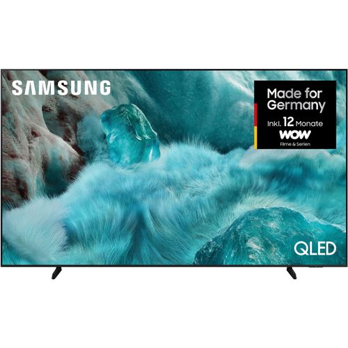 SAMSUNG QLED-Fernseher "GQ98Q7FAAU", Energieeffizienz: G, schwarz, 98 ″, Fernseher, QLED-Fernseher