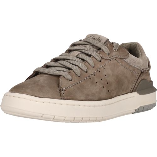 CLARKS Sneaker Courtlite2 mit federleichter Sohle 1231 Grey Nubuck 44.5