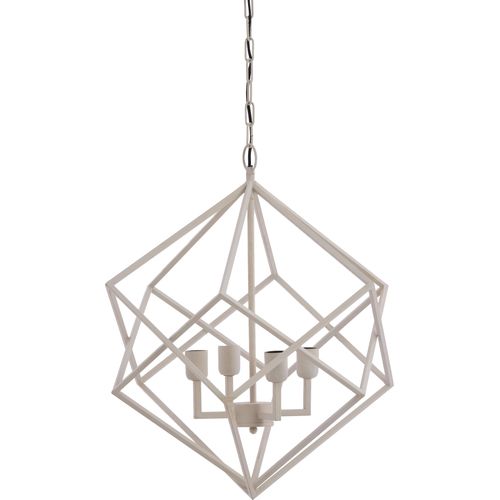 Light & Living - Hängelampe DRIZELLA - Ø61x68cm - Weiß