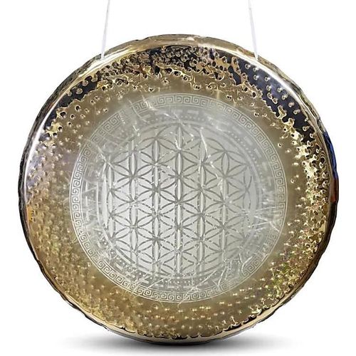 Spiegel-Gong Blume des Lebens -- 90cm, ±11000g online bestellen