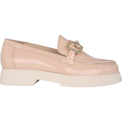 Högl Damen Loafer Max – maskuliner Klassiker mit dicker Sohle und goldener Kette