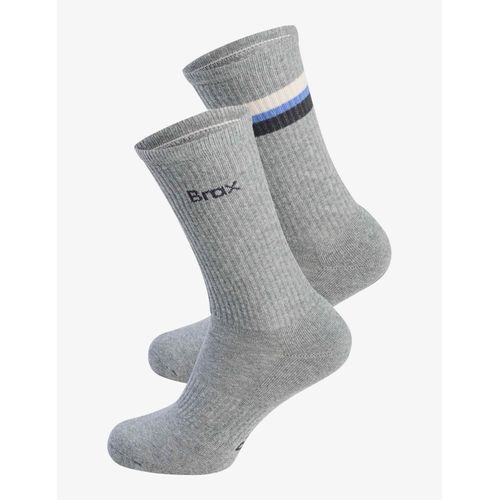 Brax Heren Sokken Style HERRENSOCKE M/L hellgrau, lichtgrijs,