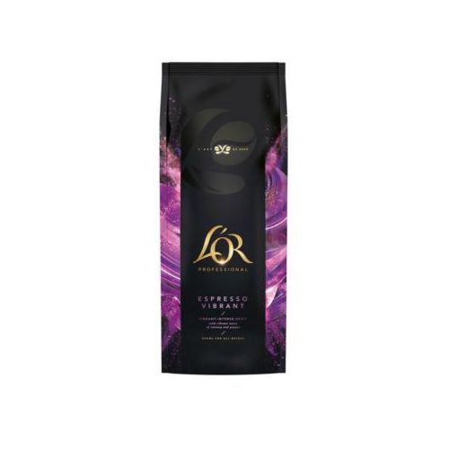 L'Or Röstkaffee Espresso Vibrant, ganze Bohnen, Intensität 4/5, Tüte mit 1 kg