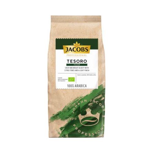 Kaffee Jacobs Professional Tesoro Bio, Intensität 3/5, gemahlen, 6 x 1 kg