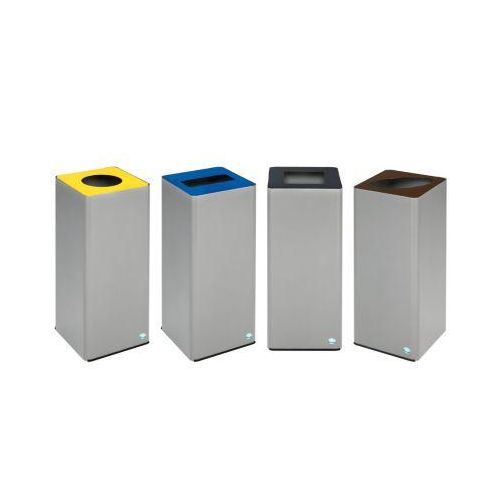 VAR Wertstoffsammler Quadro, 4-fach Sortierung, 280 l, 44 kg,,