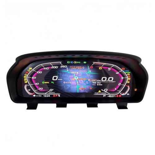 12,3 kabelloses CarPlay Android Auto LCD-Digitalcockpit für BMW 5er F10/F11, 6er F06/F12/F13, 7er F01/F02, X3/X4/X5/X6 – Linux System