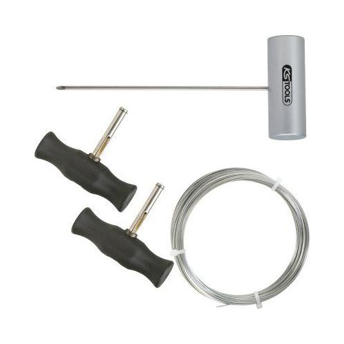 Drahtschneide-Satz mit 4-kant-Schneiddraht, 4-tlg