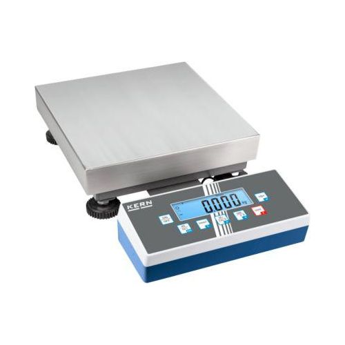 Paketwaage KERN EOC 10K-4 – hochpräzise Plattformwaage aus Edelstahl, Wägebereich 6/15 kg, IP65