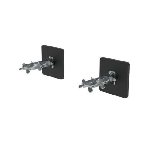 Munk Wandabstandshalter für Dämmfassaden, automatische Winkelanpassung, werkzeuglose Montage, 150 x 150 mm, 2 Stück