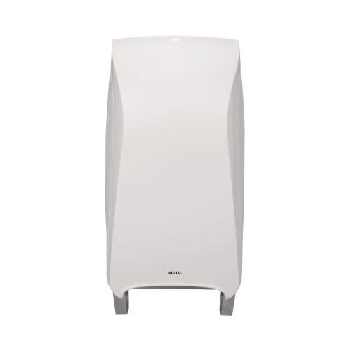 MAUL MaulCare Toilettenpapier-Spender 95312 für Doppelrollen, berührungsfreie Entnahme, Bremsfunktion, abschließbar, ABS, Kapazität bis 900 Blatt