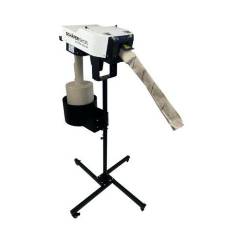 Schäfer Shop Select Papierpolstermaschine Basic, Autocut, bis 85 m/min, 200–230 V, 910×910×1620 mm, 25 kg