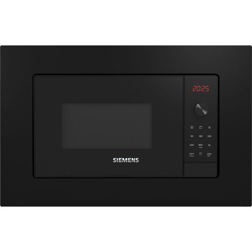 Siemens BE623LMB3 Einbau-Mikrowelle, Schwarz, cookControl8 - Automatikprogramme
