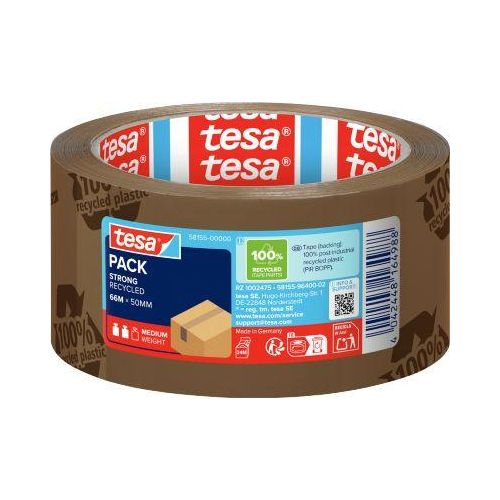 Klebeband Paketklebeband tesapack® Eco & Strong,, 6 Rollen, braun (bedruckt)