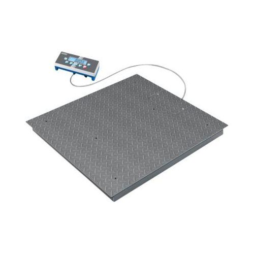 KERN Bodenwaage BID 1T-4LM, Wägebereich 1500 kg, Ablesbarkeit 0,5 kg, großes Format, IP67