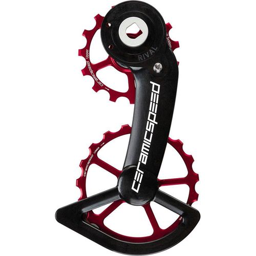 Ceramicspeed Ospw Sram Rival Axs Coated Stützradsystem Rot Rot One Size