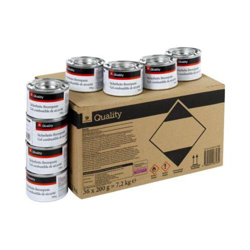 Sicherheits-Brennpaste, Weißblechdose, 200 g, ca. 3 Stunden Brenndauer