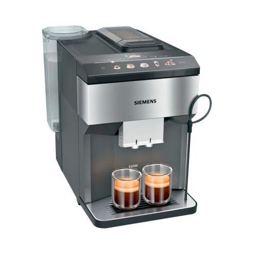 Siemens Kaffeevollautomat TP516DX3 EQ.500 classic connect, für Bohnen, 1500 W, bis 1,9 l/270 g, inkl. Zubehör, edelstahlfarben-schwarz