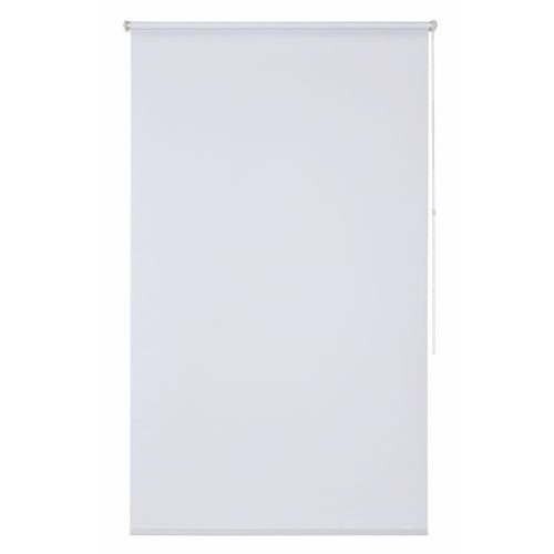 Seitenzugrollo GOODPRODUCT "Themse-Uni" Gr. 1, weiss (weiß), B:45cm H:150cm, Polyester, Rollos, Seitenzugrollo, Bestseller mit 1500 4,5-Sterne-Bewertungen, Klemmträger Bestseller