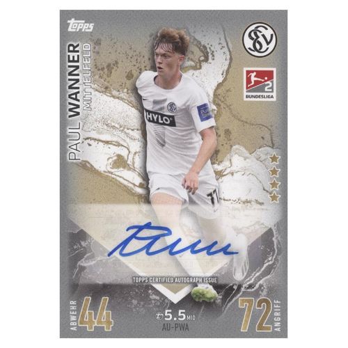 AU-PWA - Paul Wanner - Autogrammkarte - 2023/2024