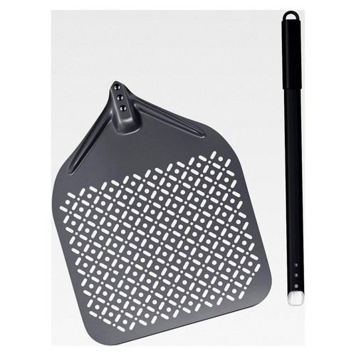 Gelochte Pizzaschaufel, 35 cm