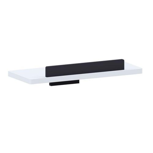 Giese Noka Dusch Konsole 50819-14 Wandmodell, Material Corian, schwarz / weiß