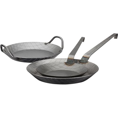 Pfannen-Set GSW, grau, Ø:28cm, Pfannen, Induktion