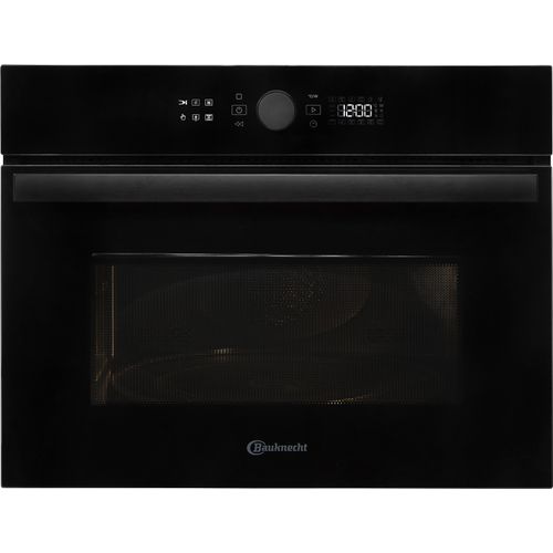 BAUKNECHT Backofen mit Mikrowelle "BMW47DMK", schwarz, B:59,5cm H:45,5cm T:56cm, Backöfen, Backofen und Mikrowelle mit Crisp & CrispFry-Funktion