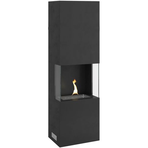 TENDERFLAME Dekokamin "Ambientekamin »INDIE 180«", schwarz, B/H/T: 50cm x 170cm, Dekokamine, mit Brenner und flachem Docht