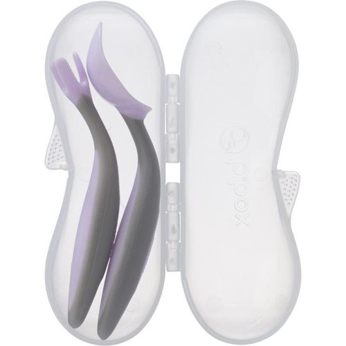b.box Gelato Cutlery bestek voor Kinderen Boysenberry 2 st
