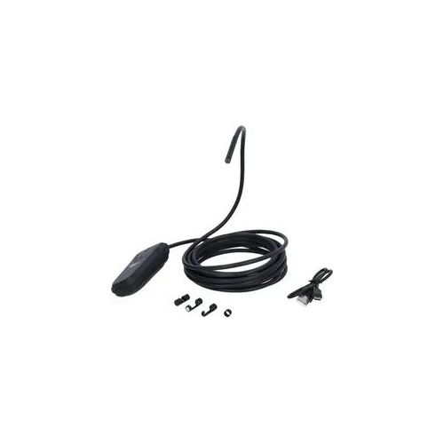 KS TOOLS Wi-Fi-Videoskop-Satz mit Ø 5,5 mm 0° HD Frontkamera-Sonde, 5-tlg 550.7560 Videoendoskop-Satz LED