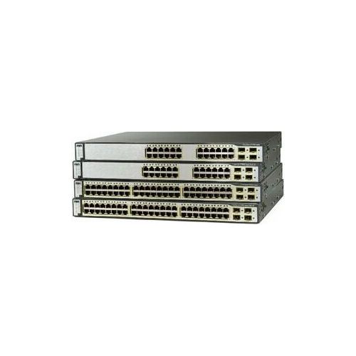 Cisco Catalyst 3750 24-Port Multi-Layer Ethernet Switch, gemanaged, 1 Gbit/Sek, RMON 1, RMON 2, RMON 3, RMON 9, Telnet, SNMP 3, Ethernet, Ethernet, Fast Ethernet, Gigabit Ethernet, 256 MB