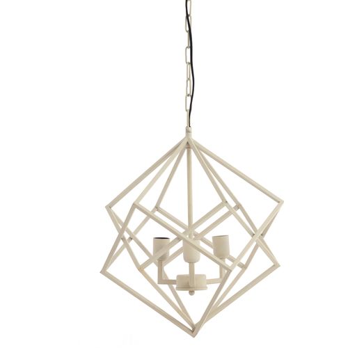 Light & Living - Hängelampe DRIZELLA - Ø46x56cm - Weiß