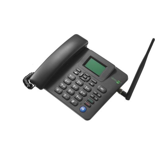 DORO Handy "4100H GSM Tisch Telefon", schwarz, B:20,4cm H:8cm T:23,1cm, Mobiltelefone