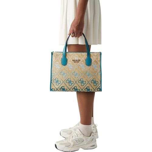 Guess Beige Silvana Handtasche