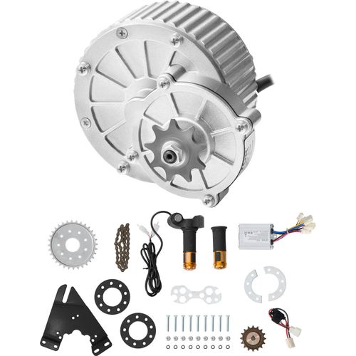 VEVOR 450 W bürstenbehafteter Gleichstrommotor – 36 V 3000 U/min Motor für Go-Karts, E-Bikes, Motorräder, Roller