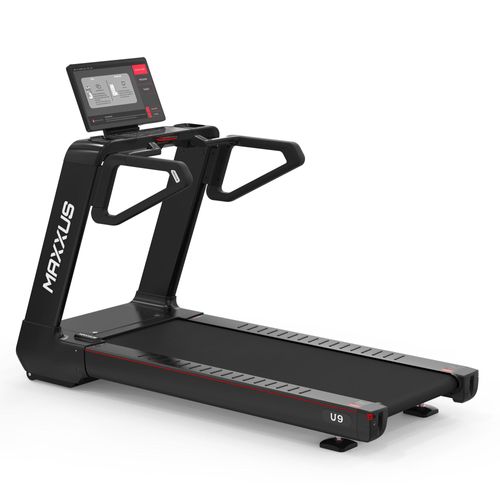 MAXXUS RunMAXX U9 PRO Laufband | 21,5" HD TFT Monitor | Smartphone-Spiegelung | Kinomap & Zwift | AC-Motor 3,0/6,0 PS | 0,8–20 km/h | Neigung 0–18% |