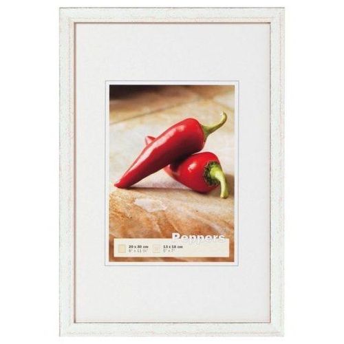 Walther Holzrahmen BP520S Peppers 15x20 silber