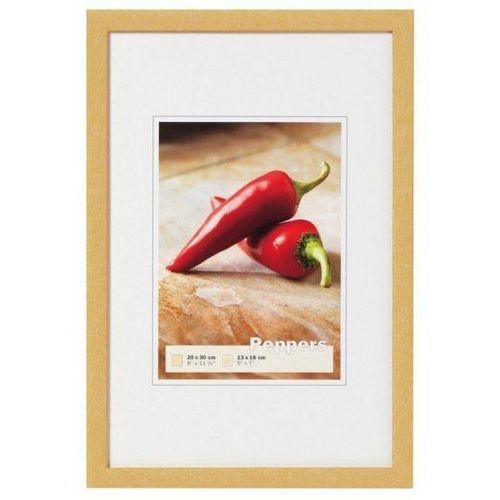 Walther Holzrahmen BP130G Peppers 21x30 gold