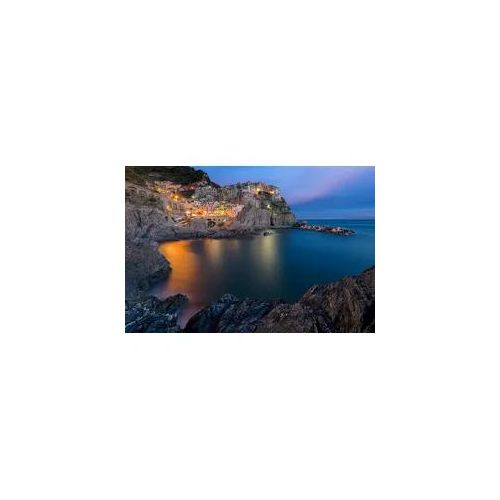 Fototapete PAPERMOON "Photo-Art RENEE DOYLE, MANAROLA-LEBENSSTIL", bunt, B:5m L:2,8m, Vlies, Tapeten