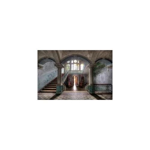 Fototapete PAPERMOON "Lost Space Beelitz", bunt, B:5m L:2,8m, Vlies, Tapeten