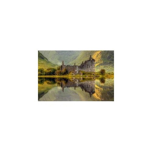 Fototapete PAPERMOON "Photo-Art WOJCIECH KRUCZYNSKI, KILCHURN", bunt, B:5m L:2,8m, Vlies, Tapeten