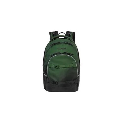 Schulrucksack MCNEILL "Milo", Kinder, Gr. B/H/T: 30cm x 43cm x 23cm, grass, Polyester, Rucksäcke Schulrucksack