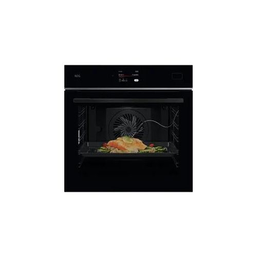 AEG Einbaubackofen "TB8SB72WAB", Energieeffizienz: A++ (A+++-D), schwarz, B:59,4cm H:59,4cm T:56,7cm, Backöfen, SteamPro Multidampfgarer: backen, braten, schmoren und 100% dampfgaren, Einbaubackofen