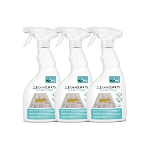 OptiPet Geruchsentferner gegen Tiergerüche 3x500 ml