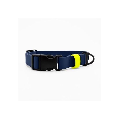 THE DOG IDEA Biothane Halsband Navy Klickverschluss L