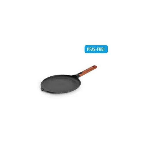 Crêpepfanne WOLL "Eco Logic QXR Guss-Crêpespfanne", schwarz, H:2,5cm Ø:26cm, Pfannen, PFAS-freie Diamond-QXR - Beschichtung