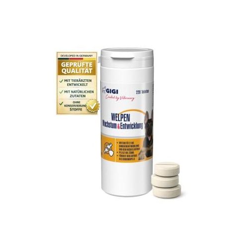 GIGI VET Welpen Wachstum & Entwicklung 220 Stück